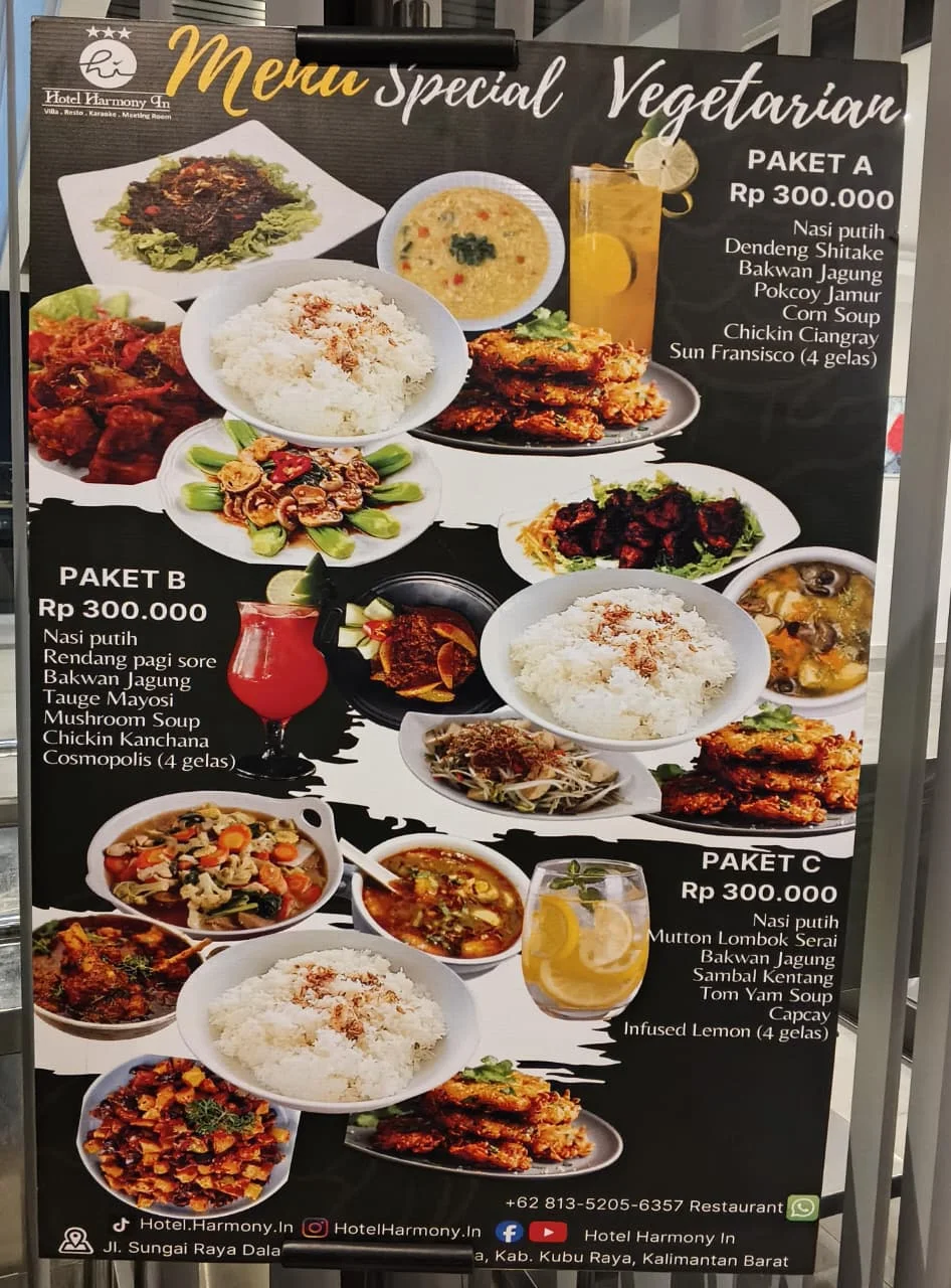 Paket Spesial Vegetarian